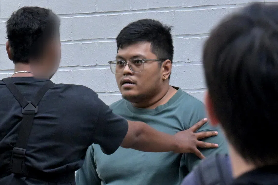 Jodan Chin Wei Liang was accused of possessing for sale 804 vape pods which were analysed and found to contain etomidate on July 10 at a carpark in Bishan Street 13.