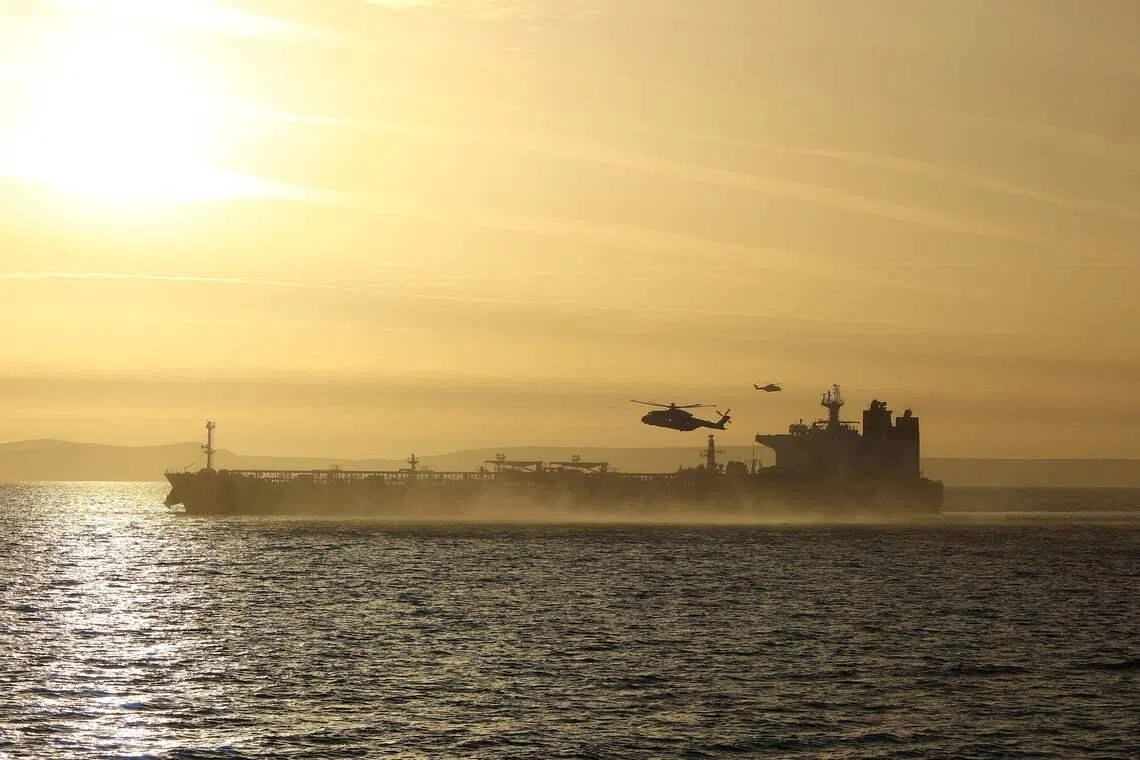 The 42 Commando of the UK Commando force, conducting maritime interdiction operations in the English Channel off the coast of the United Kingdom, on June 14, 2026.