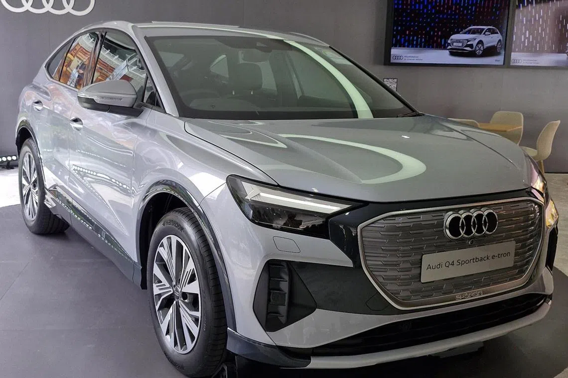 Audi Q4 e-tron Sportback: Sleek and spacious.