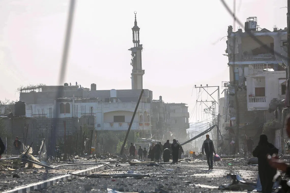 Israel is pressing its push against Hamas in southern Gaza as it seeks to destroy the armed group.