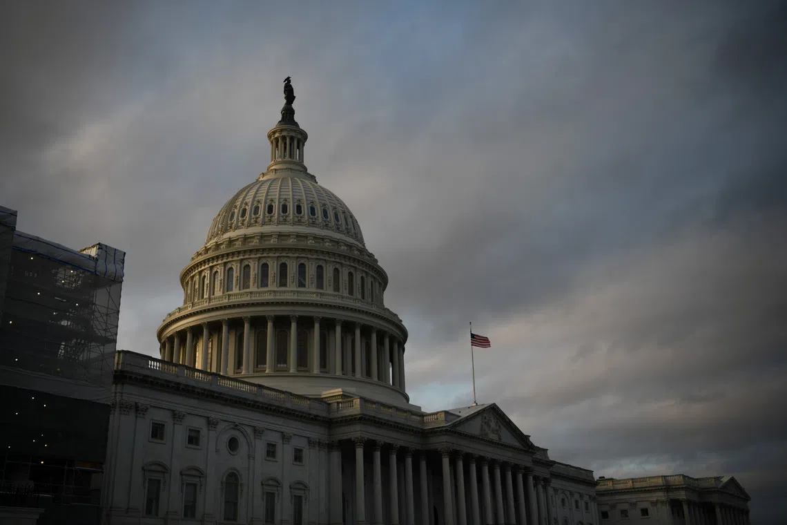The U.S. Capitol building is pictured at sunset on Capitol Hill in Washington, U.S., November 27, 2019. REUTERS/Loren Elliott