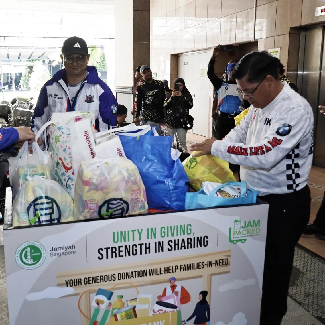 Jamiyah Singapore launched its Mega Food Drive 2025 on Nov 23.