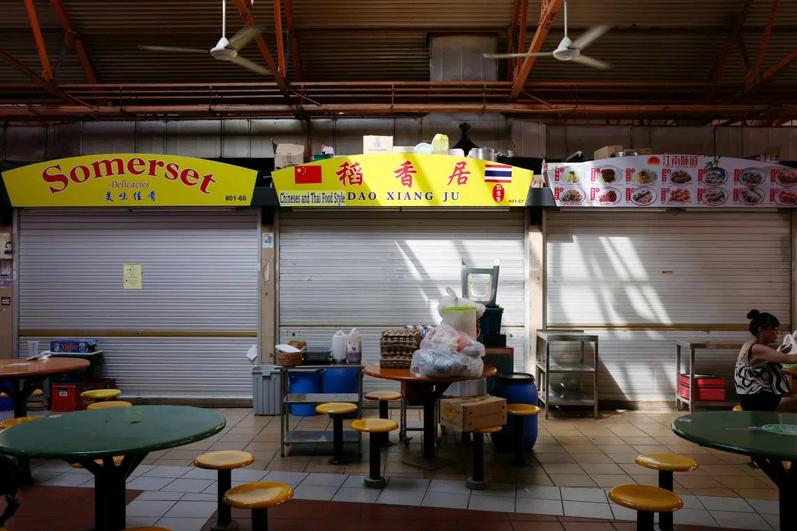 A 48-year-old woman was stabbed at Maxwell Food Centre on Sept 6.