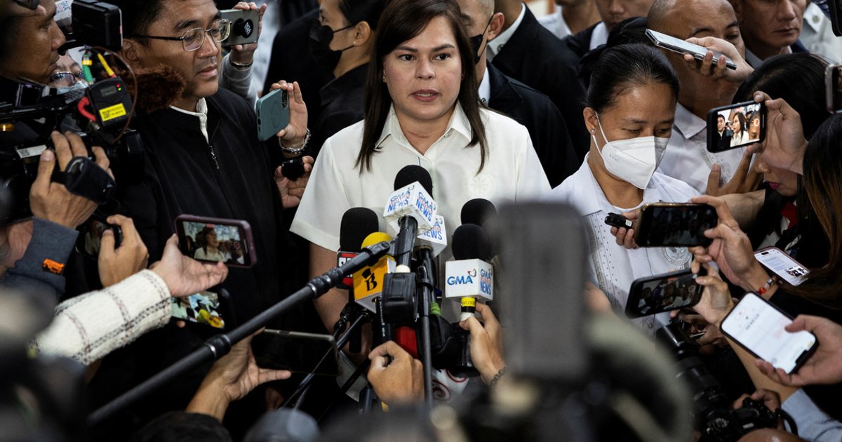 Prosecutors drop three impeachment charges against Philippine VP Duterte
