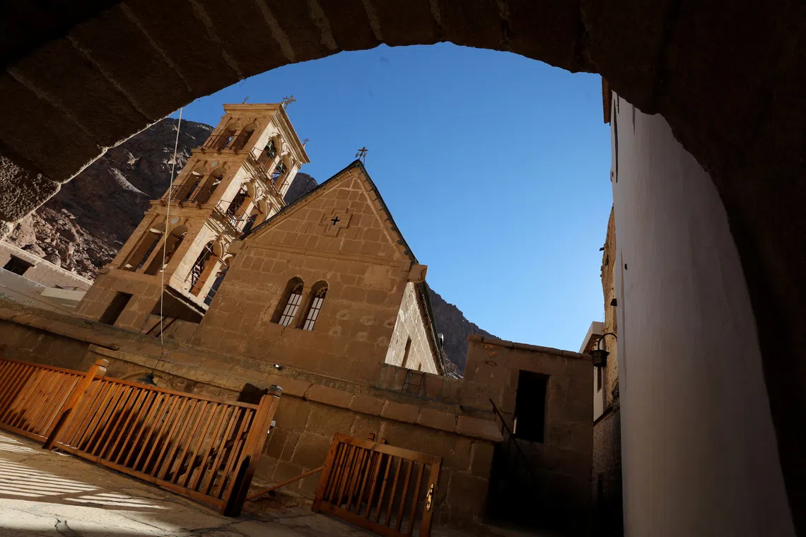 Greece, Egypt agree future of Mount Sinai monastery, Greek PM says