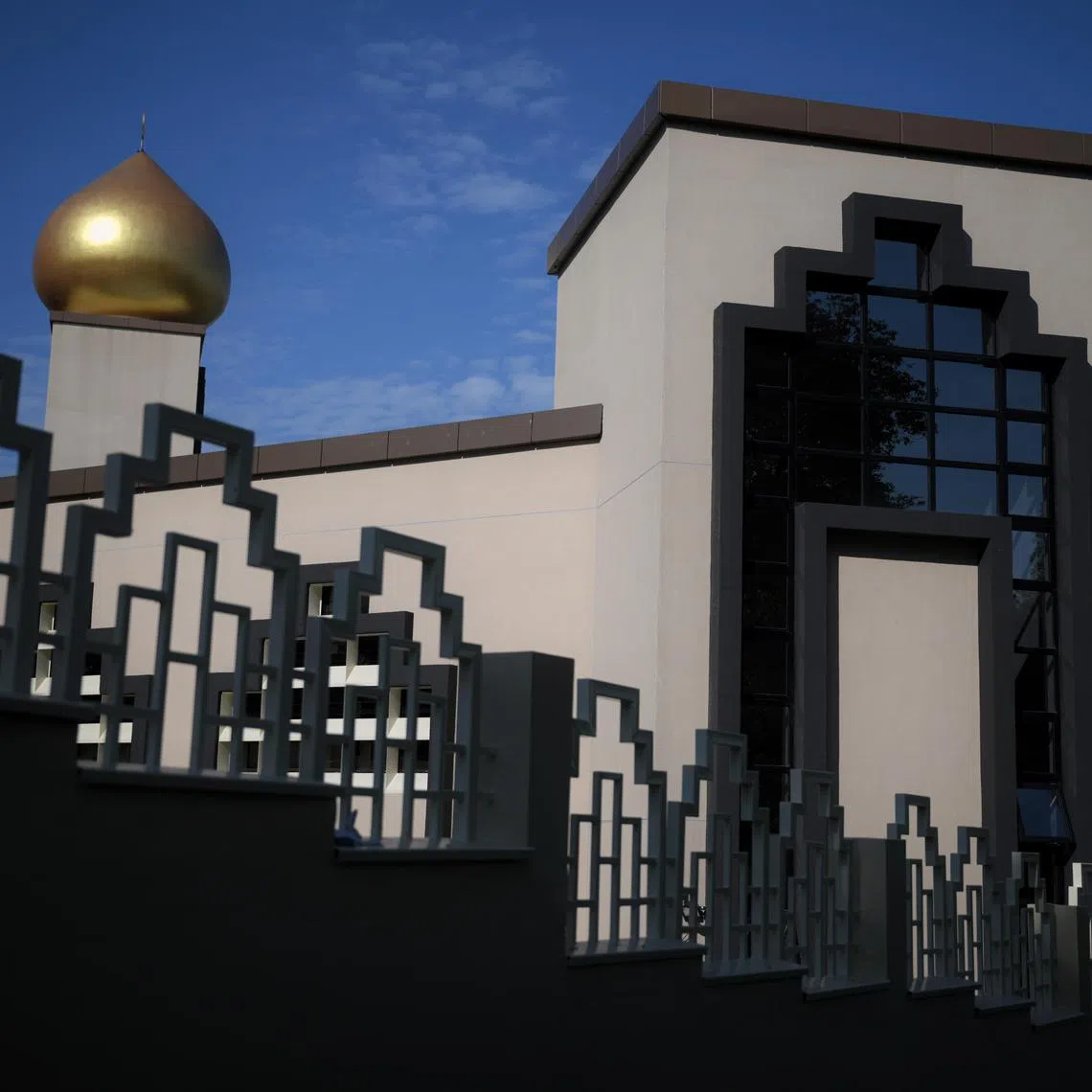 The recently upgraded Masjid Darul Makmur in Yishun on June?7, 2025.