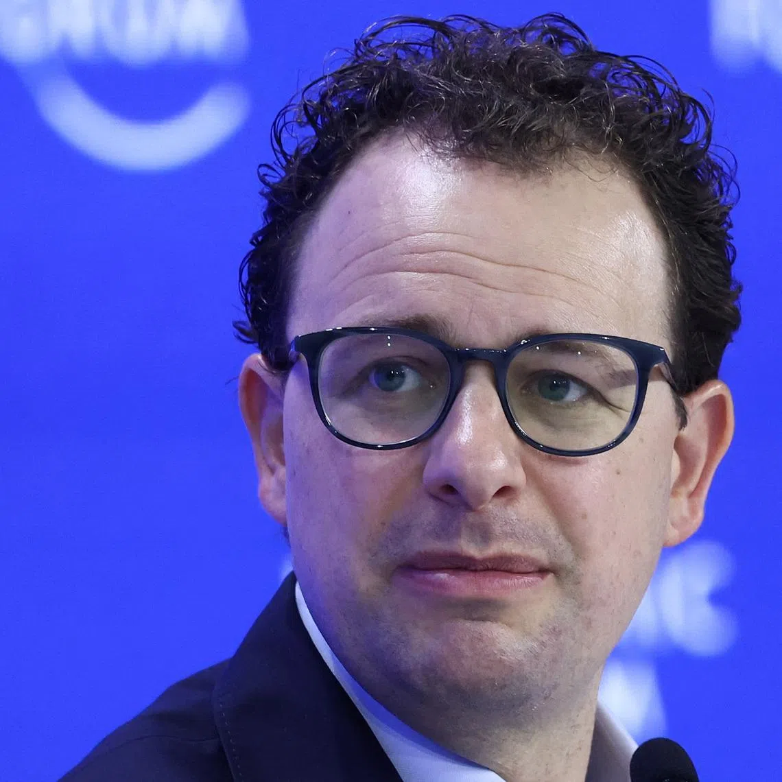 Dario Amodei, CEO and Co-Founder of Anthropic attends the 55th annual World Economic Forum (WEF) meeting in Davos, Switzerland, January 23, 2025. REUTERS/Yves Herman