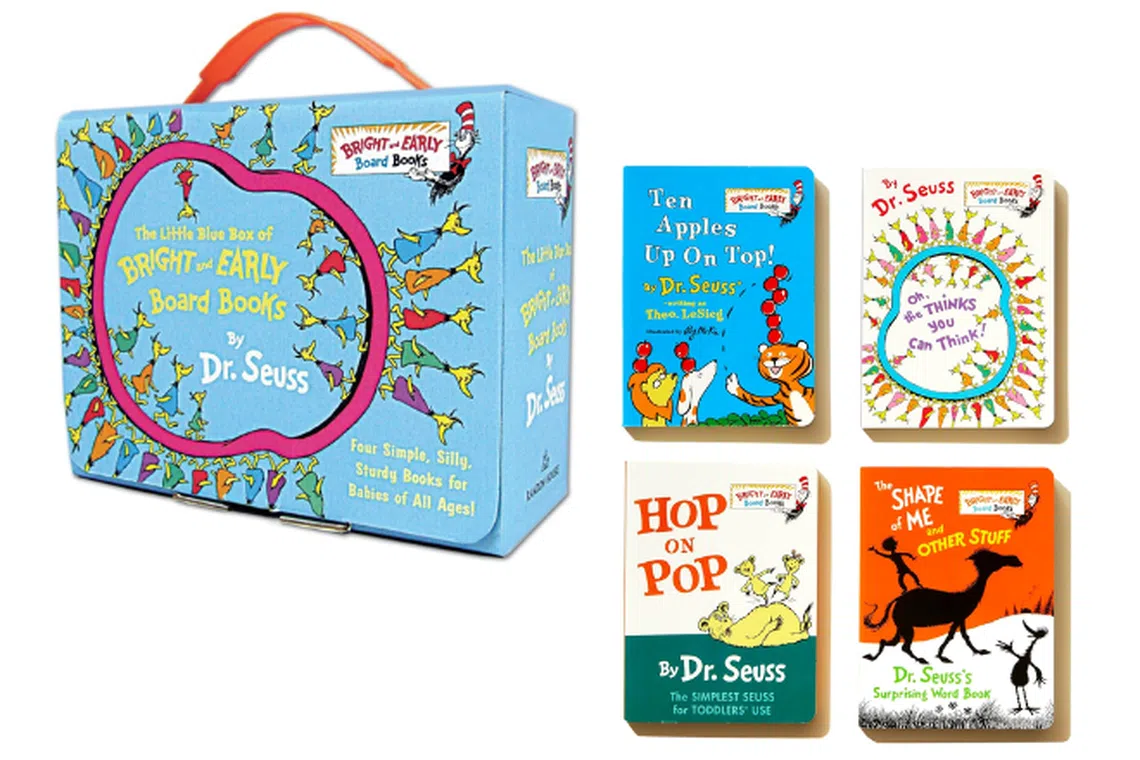 The Little Blue Box of Bright and Early Board Books, Dr. Seuss