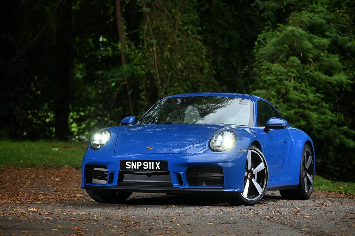 The Porsche 911 Carrera photographed for Life Motoring review on March 17, 2025.