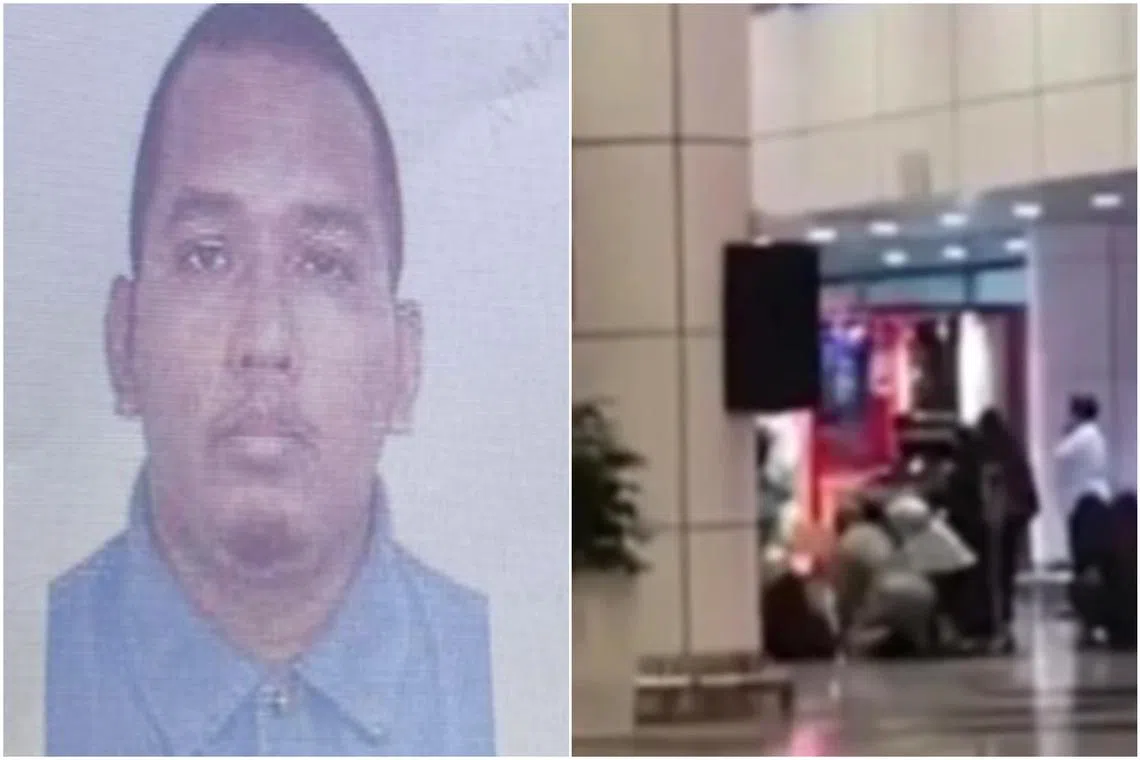 Hafizul Harawi has been identified as the suspect in a murder attempt at Kuala Lumpur International Airport Terminal 1 (KLIA 1) on April 14 that left a bodyguard severely injured.