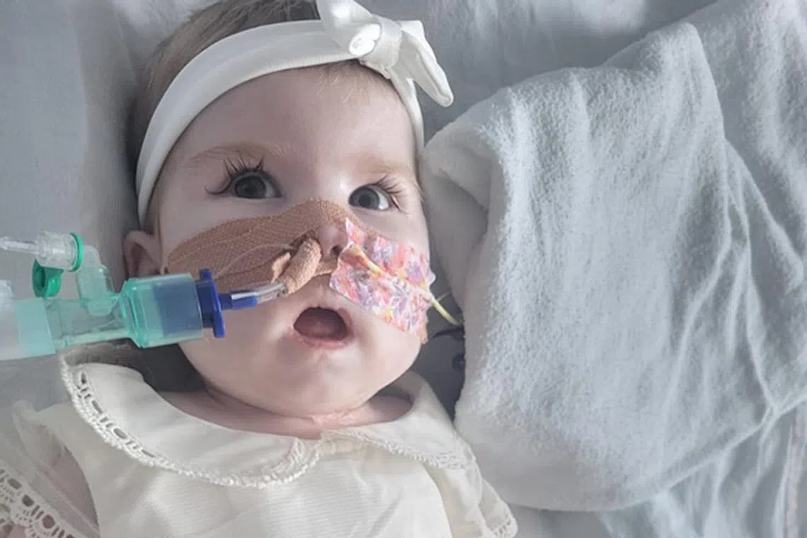 Eight-month-old Indi Gregory suffers from a rare mitochondrial disease which means that her cells do not produce enough energy.
