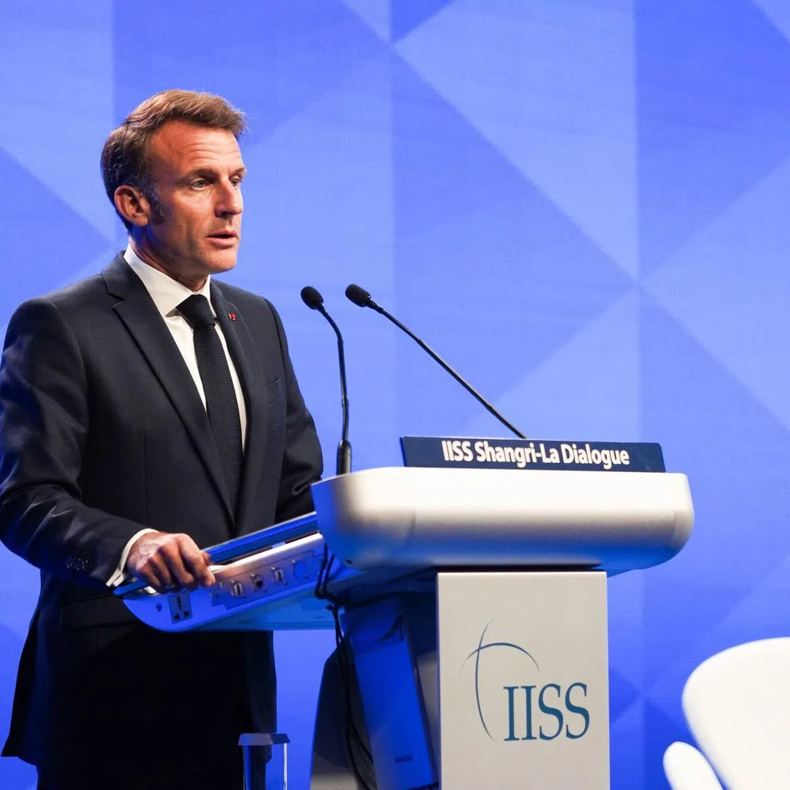 French President Emmanuel Macron called for a “positive new alliance” between Asia and Europe at this year’s Shangri-La Dialogue in Singapore.