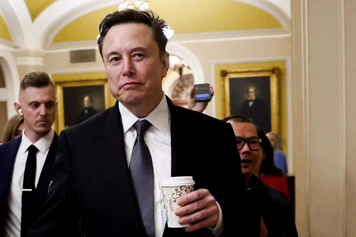 Newspaper reports have suggested that Mr Musk is preparing to donate up to US$100 million (S$136.16 million) to Reform party.