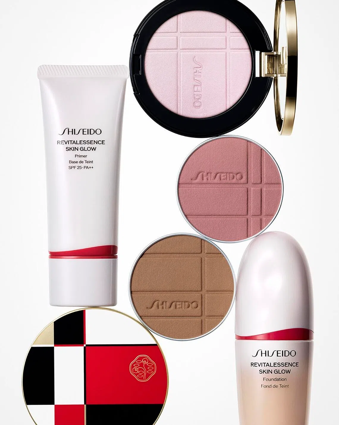 Shiseido’s fresh line of make-up essentials.