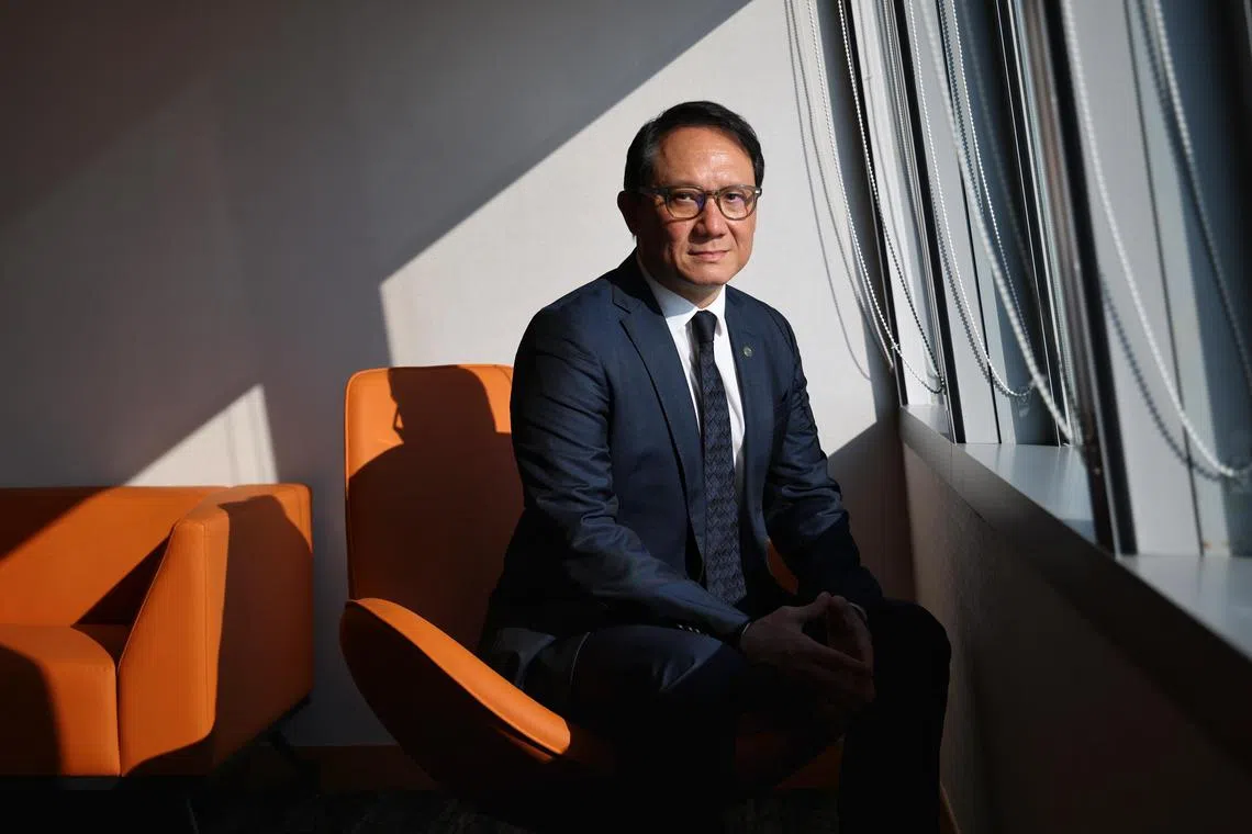 ST20240205_202480970820/kcmaybank/Khieng/Jason Quah

Maybank’s New Singapore CEO Alvin Lee poses for a photo on Feb 5, 2024.