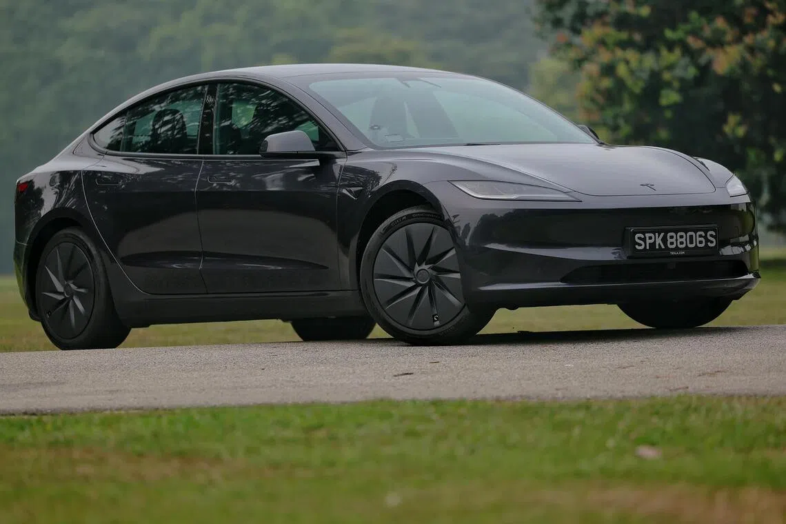 straitstimes.com - Lee Nian Tjoe - Tesla trims Model 3's features and $17,000 off its price to take on Chinese electric vehicles