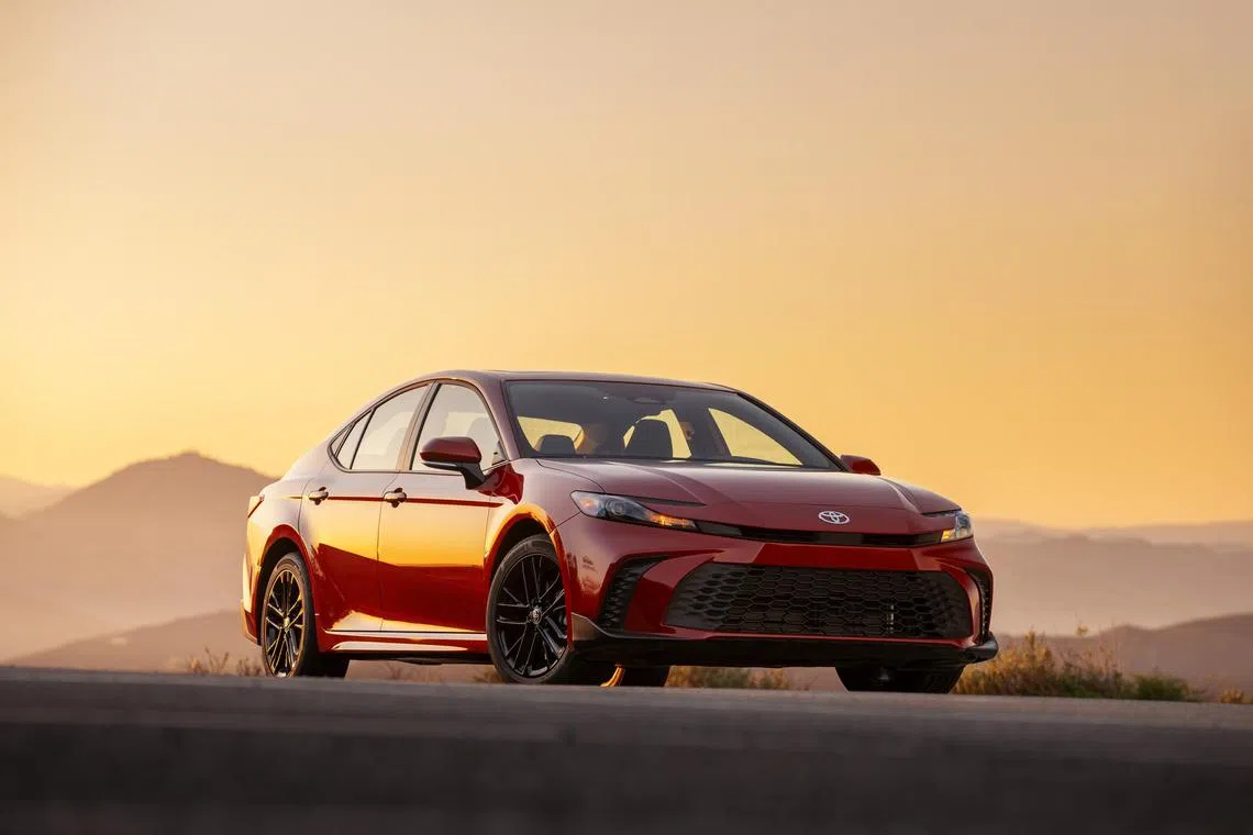 ntfast - The new Toyota Camry will be launched in Singapore in July or August 2024. It will be powered by a 2.5-litre hybrid engine.



Credit: Toyota USA