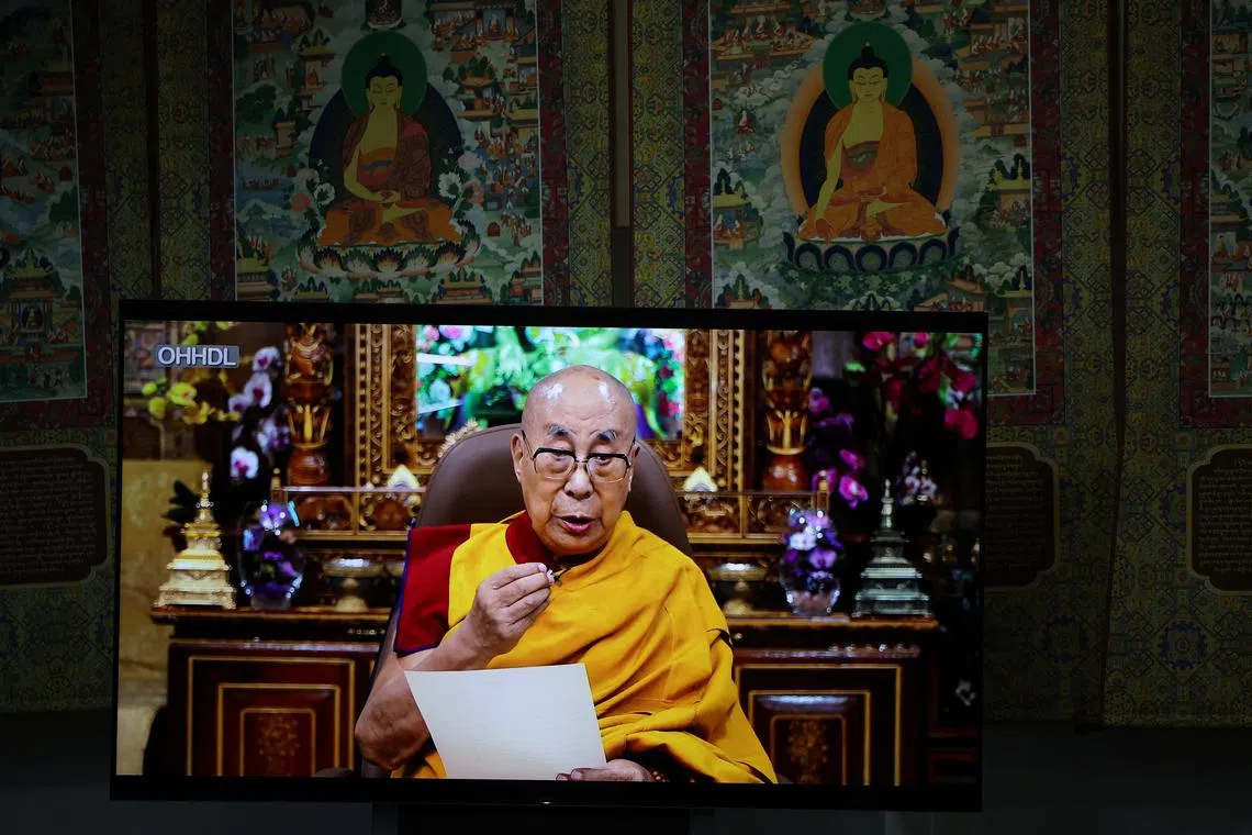 The Dalai Lama reiterated that only the Gaden Phodrang Trust he founded “has the sole authority to recognise the future reincarnation”.
