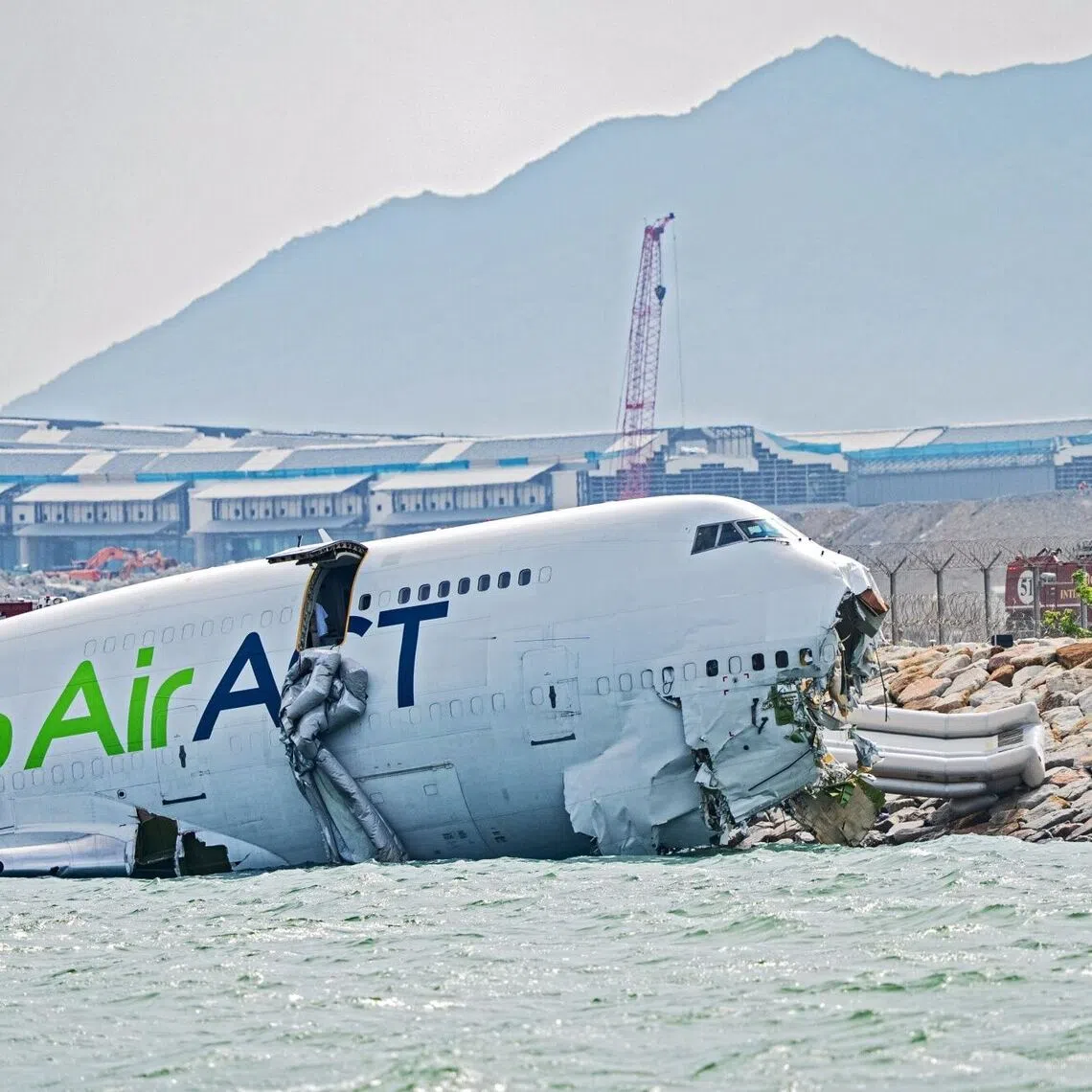 The accident at the world’s busiest cargo airport involved a plane operated by Turkish freight carrier ACT Airlines on behalf of Emirates.