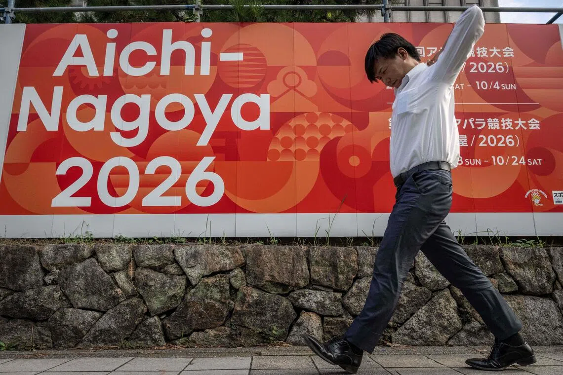Nagoya’s Osu shopping district is abuzz with plans to give a warm welcome to visitors in the run-up to the Asian Games.