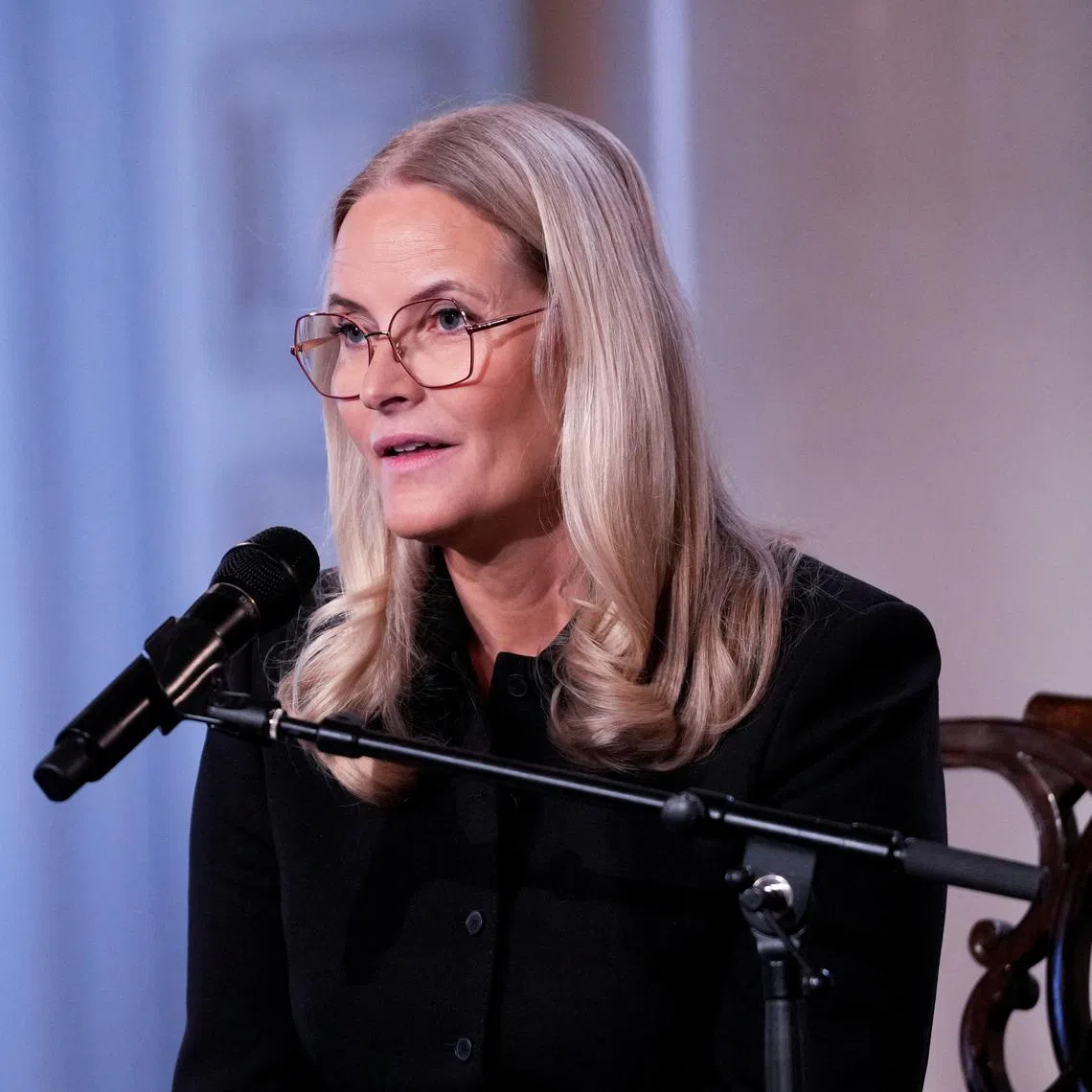 Norway's Crown Princess Mette-Marit was diagnosed with pulmonary fibrosis in 2018.