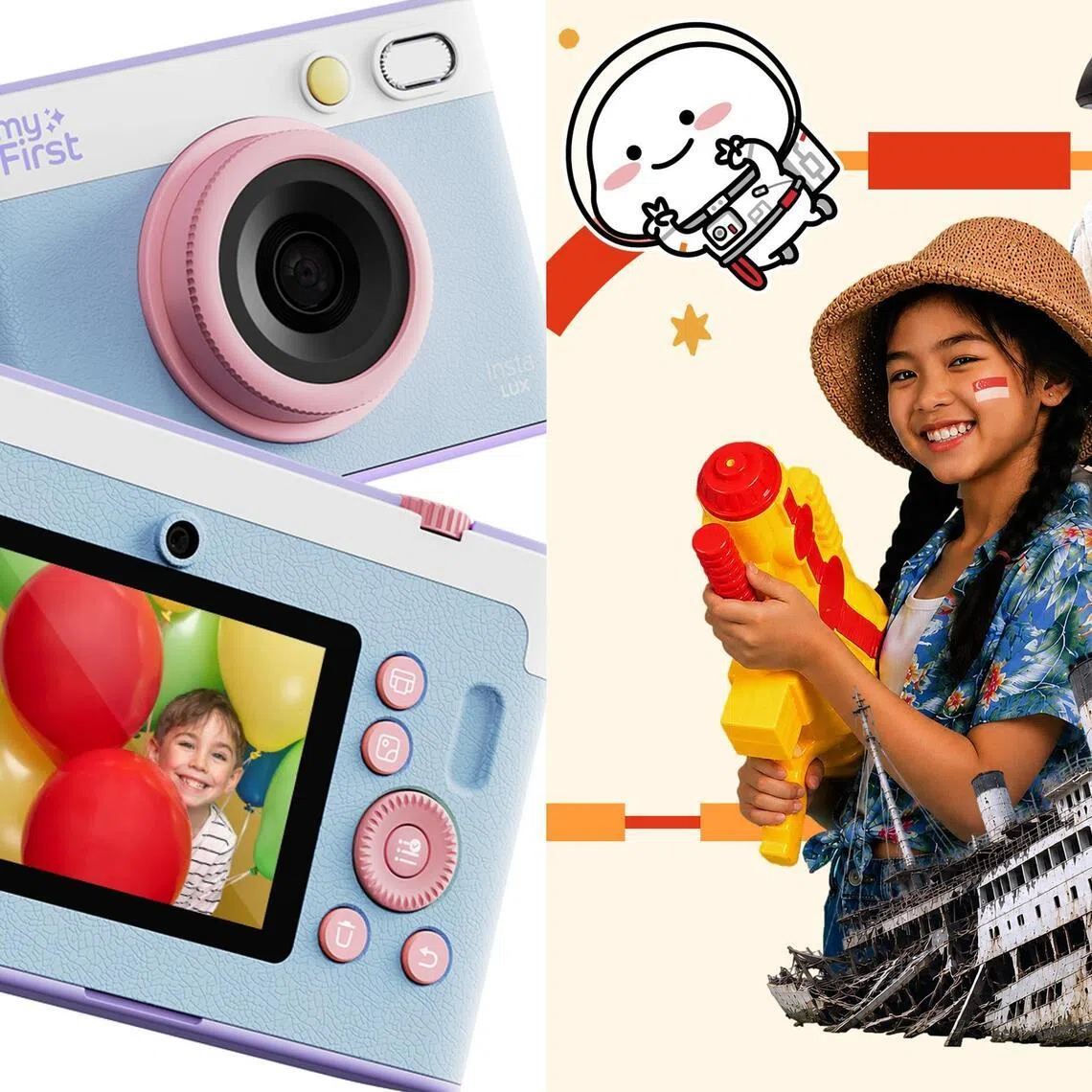 Spark your child’s love for photography with myFirst Camera Insta Lux and enjoy free fun at SG Science Fest.