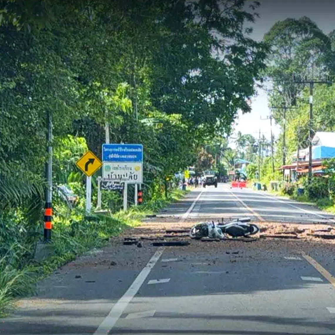 The blast occurred at about 8.35am (9.35am Singapore time) on June 9 in front of the school in Moo 6, Balo subdistrict.