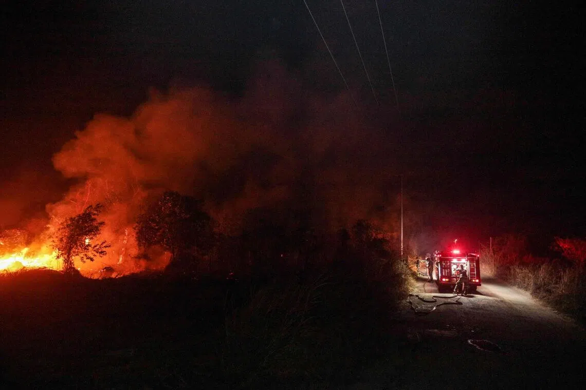 The fires have caused air pollution to surge locally, as well as in Malaysia, Singapore, the Philippines and Timor-Leste.