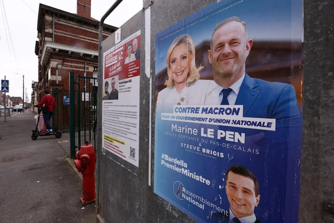 Ms Marine Le Pen’s Rassemblement National has just won the largest share of the vote in the first round of French legislative elections.