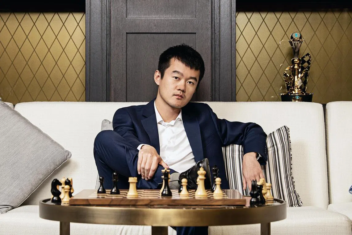 China's Ding Li Ren will defend his world title against India's Gukesh Dommaraju at the Resort World Sentosa.