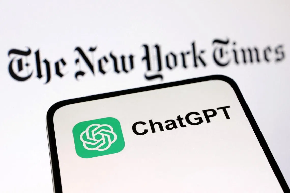 The New York Times sued OpenAI late last month for using the publication’s articles without permission.