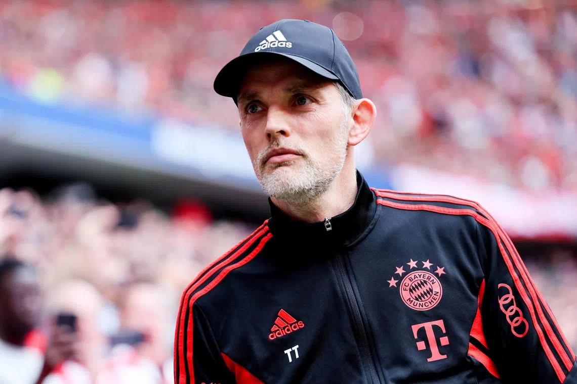 Bayern Munich coach Thomas Tuchel, who won the Champions League with Chelsea in 2021, took over in late March.
