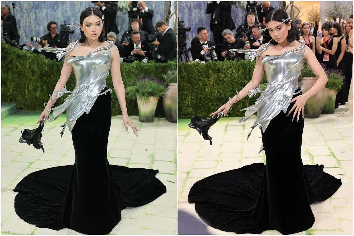 Singaporean fashion designer Grace Ling makes Met Gala debut wearing Charles & Keith