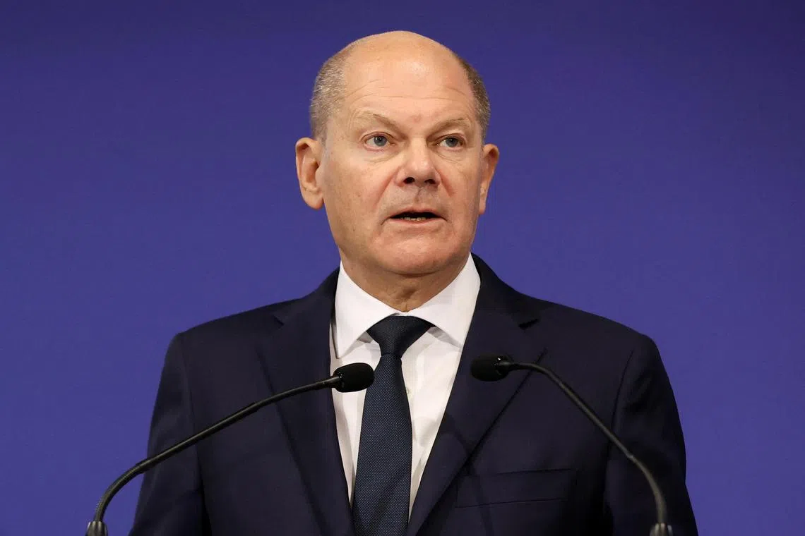 German Chancellor Olaf Scholz - mired in a political crisis and facing snap elections sometime in early 2025 – congratulated Donald Trump a second time on his election victory.