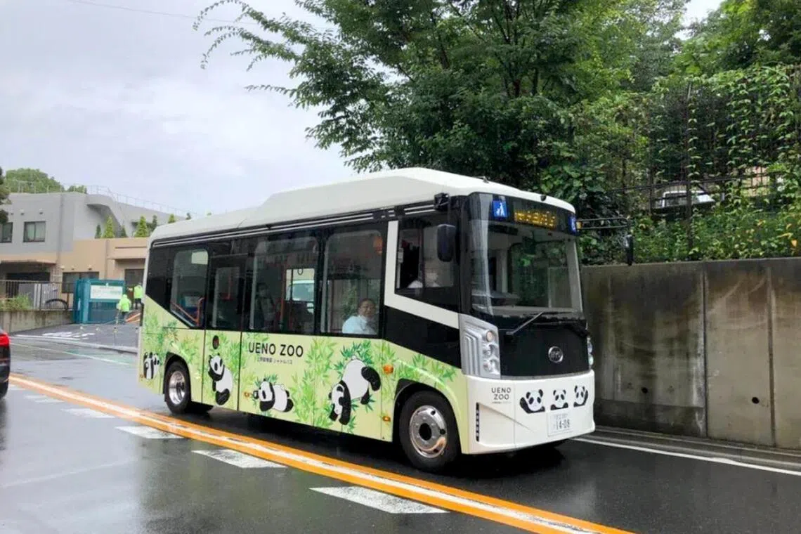 ntav02 - Visuals of similar BYD buses currently operating in Japan that could be used for the pilot deployment.
Credit: LTA