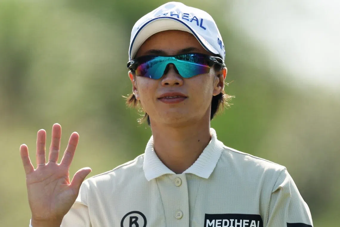 The 28-year-old managed her best LPGA finish earlier this season at Portland, where she made a hole-in-one in a runner-up effort.