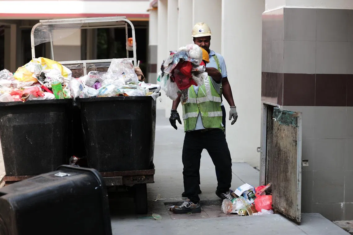 Monthly household refuse collection fees for HDB flats and non-landed private housing will rise from $9.81 to $10.20.