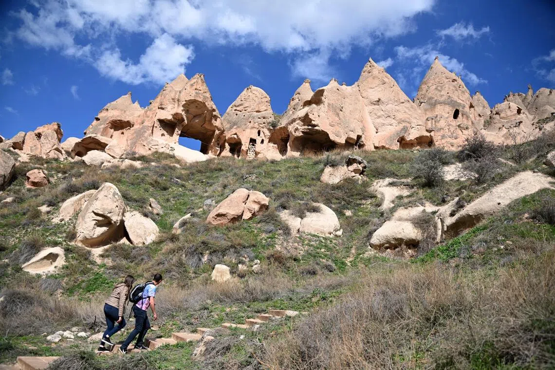 2 dead in rock spire collapse in Turkey's Cappadocia | The Straits Times