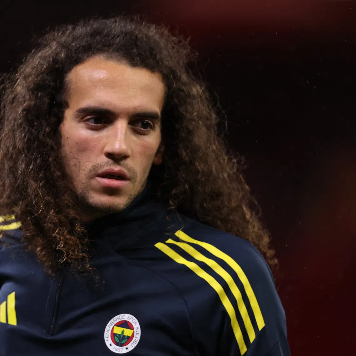 Soccer Football - UEFA Europa League - Play Off - Second Leg - Nottingham Forest v Fenerbahce - The City Ground, Nottingham, Britain - February 26, 2026 Fenerbahce's Matteo Guendouzi during the warm up before the match REUTERS/Chris Radburn