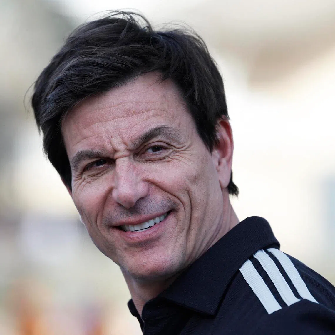 Mercedes team principal Toto Wolff during Formula One pre-season testing at the Bahrain International Circuit in Sakhir on Feb 11, 2026.