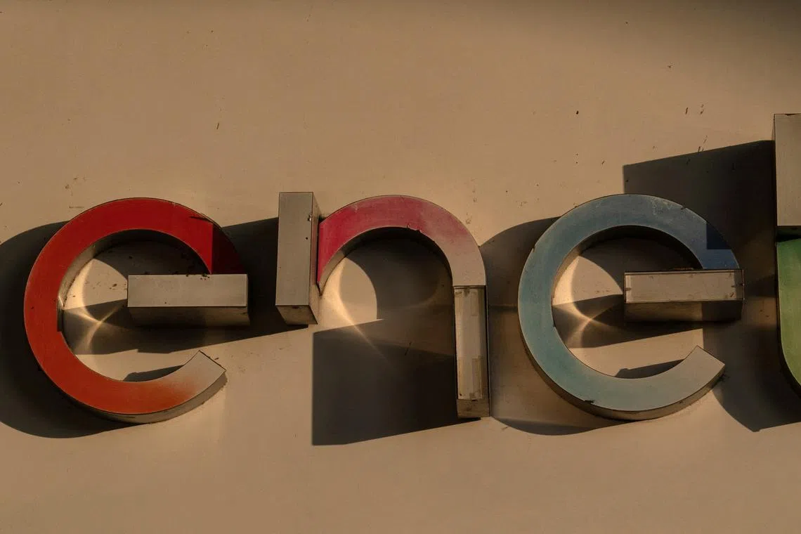 FILE PHOTO: The logo of the ENEL energy company at a store in Niteroi near Rio de Janeiro, Brazil, July 14, 2022. REUTERS/Ian Cheibub/File Photo