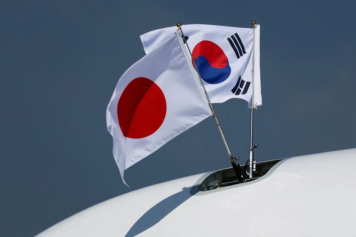 South Korea, Japan defence ministers agree to upgrade cooperation