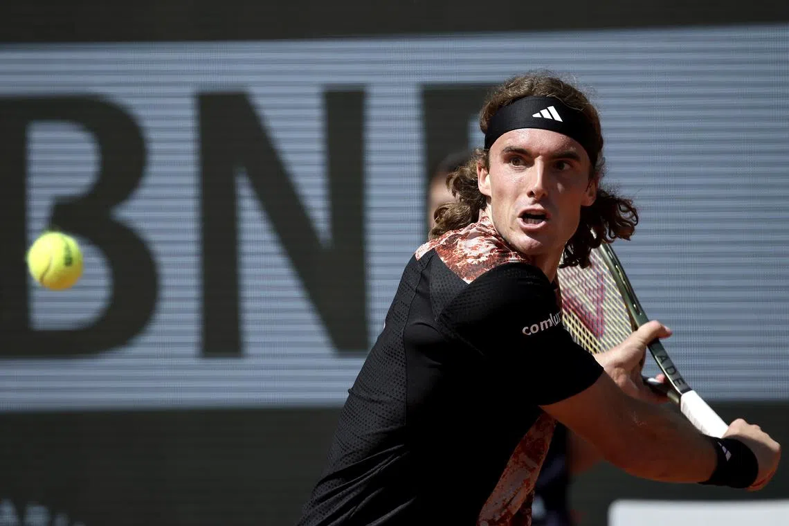 Stefanos Tsitsipas' comments come a week after his latest outburst, when he swore at his mother and told her to shut up.