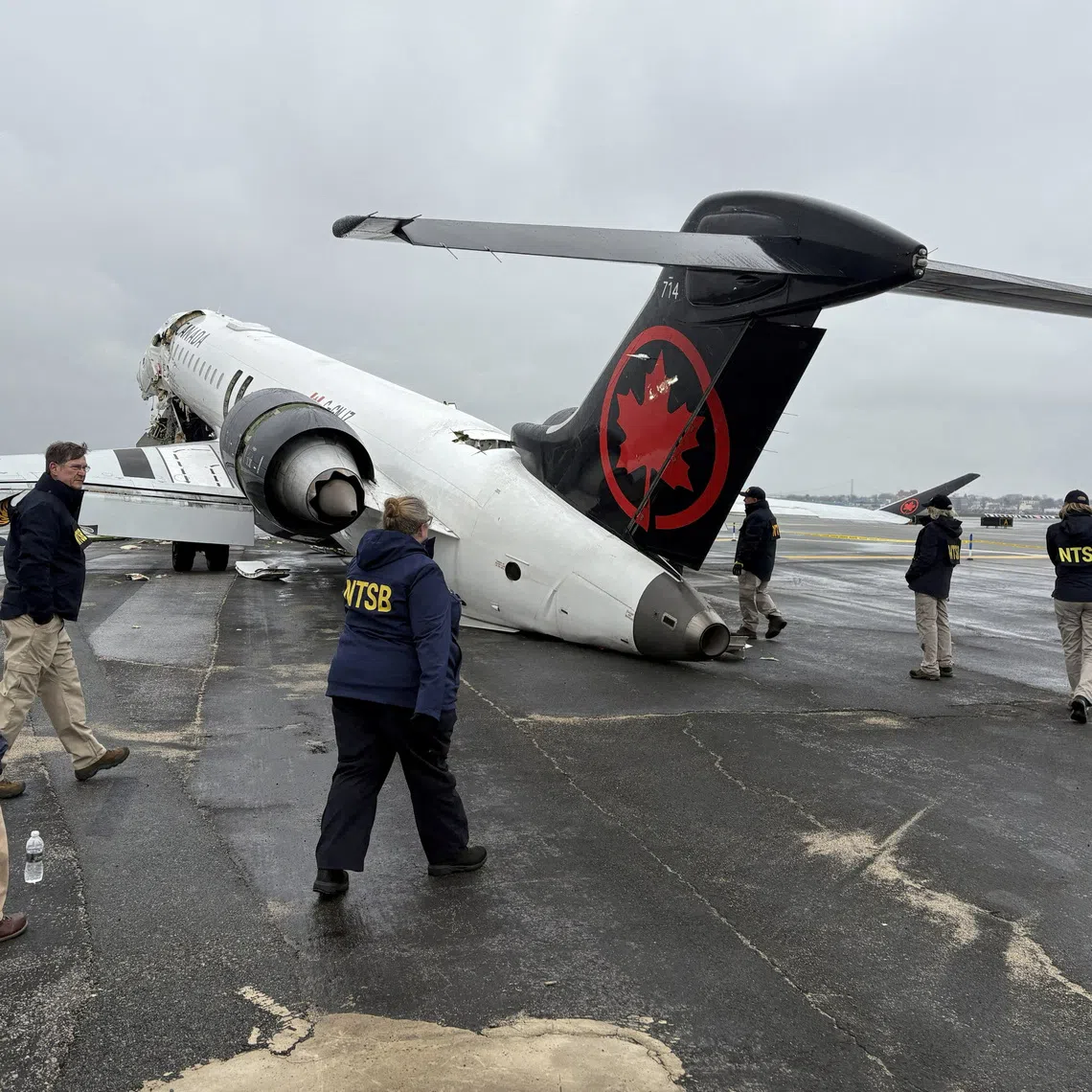 The crash in March killed two pilots.