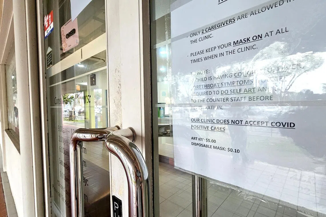 More clinics are charging for masks and visitors who show up without one have to pay between 10 and 50 cents a piece.