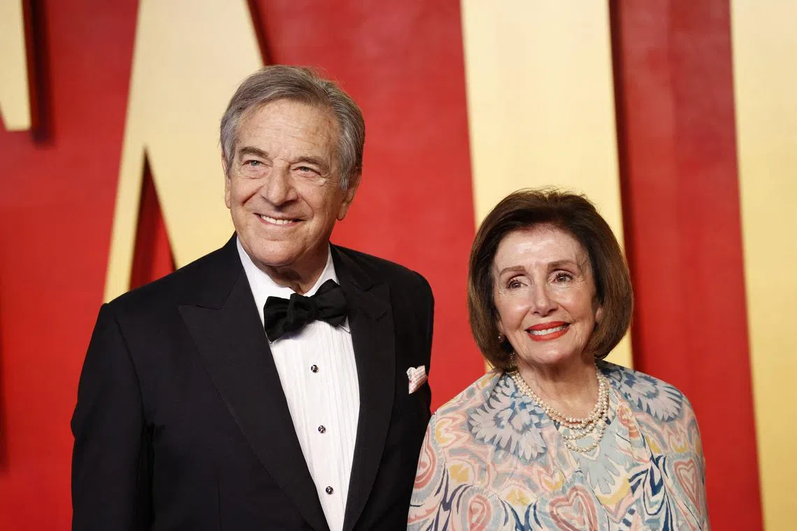 Mr Paul Pelosi, husband of former US House Speaker Nancy Pelosi, was bludgeoned with a hammer at the couple's San Francisco home by David DePape, who broke in with the intention of attacking Mrs Pelosi.