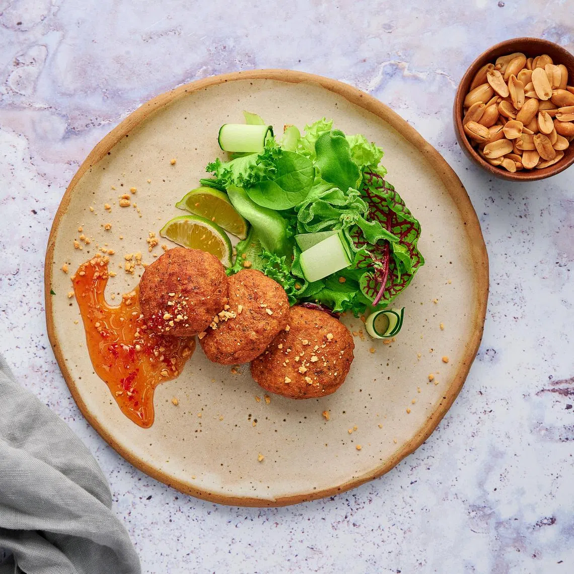 Cell cultured fish cakes from Umami Meats.