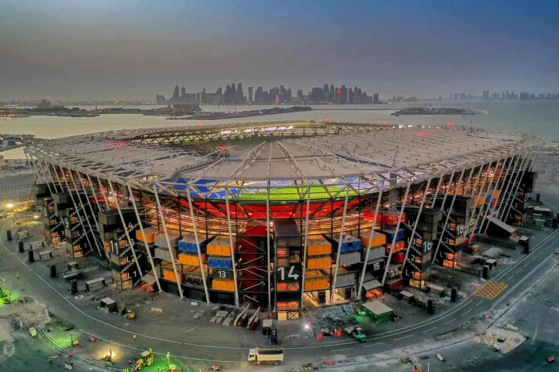 Stadium 974 is the only one of the eight World Cup venues not to require air-conditioning due to the natural breeze rolling in from the Arabian Gulf. 
