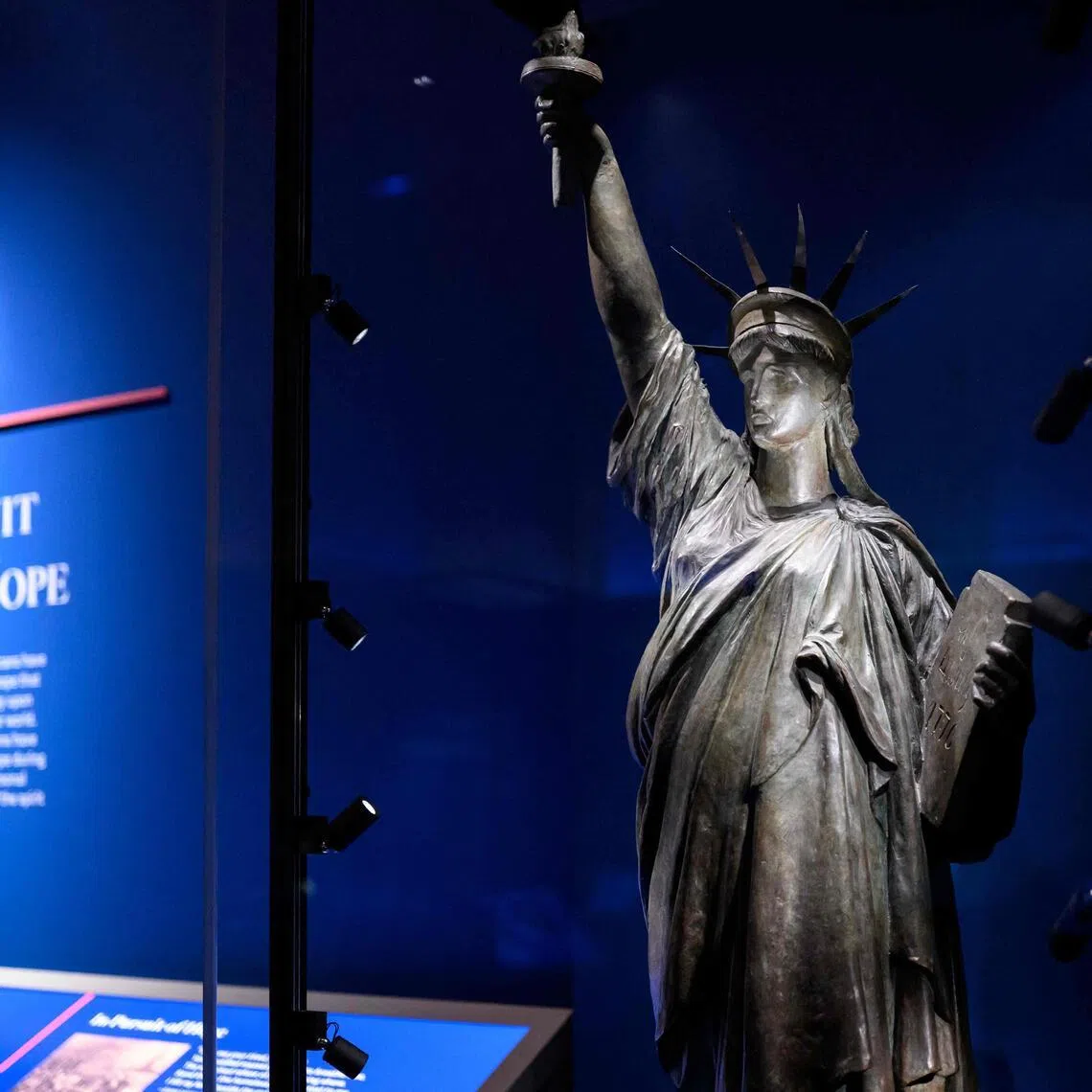 The exhibition, American Aspirations, will go on show for two months in Washington on June 2 ahead of the semiquincentennial.