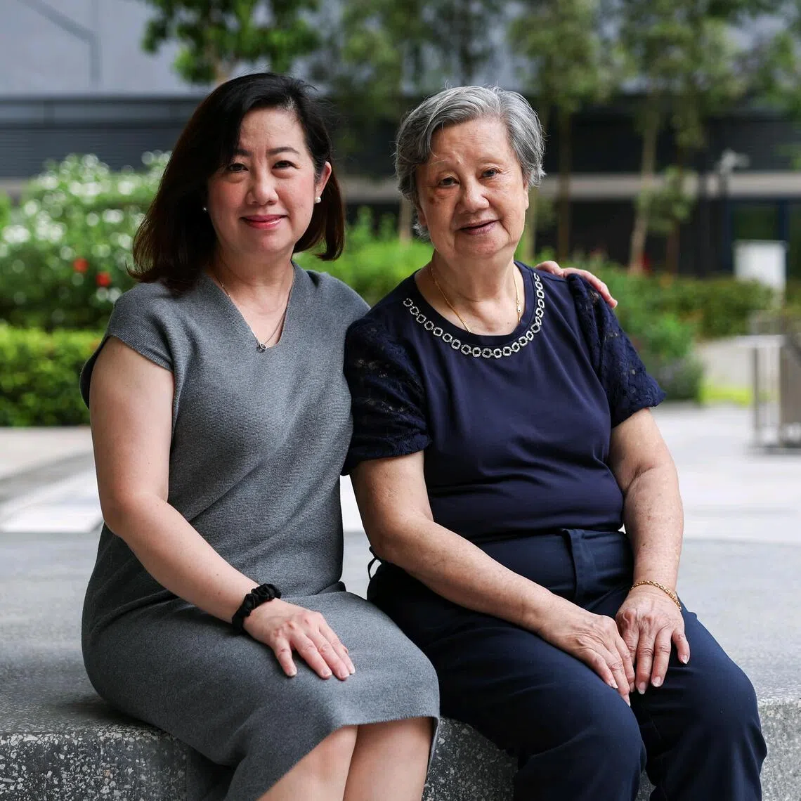 Ms Joanna Wong, 56, and her mother Tan Kim Hay, 81, have done advance care planning for themselves.